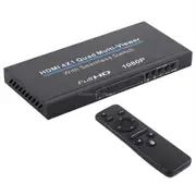 NK-C941 Full HD 1080P HDMI 4x1 Quad Multi-Viewer with Seamless Switch & Remote Control