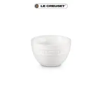 在飛比找momo購物網優惠-【Le Creuset】瓷器韓式飯碗10cm(雪花白)