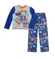 Boys Small 6/7 Looney Tunes Space Jam Top and Bottoms Pajama Set