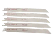 Reciprocating Saw Blades - 225mm / 24TPI (Packs of 5)