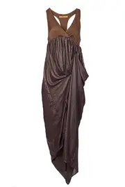 Revamped Button Dress--MART-M7184RV