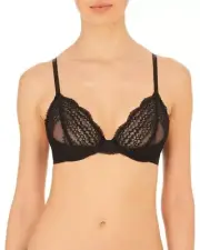 Natori Breakout Underwire Foam Sling Bra 724319 - Black - Size 36D