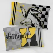 Harry Potter Hufflepuff Reversible Pillowcase by Jay Franco