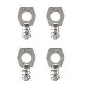 For RV Camper 4PCS Silver Stainless Steel Water Heater Cam Water Heater Cam Lock