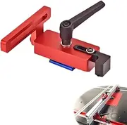 Miter Track Stop for T-Slot T-Track Brackets Chute Limiter Fence Connector Woodworking Tool DIY Table Saw-45 Type