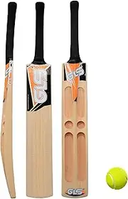 GLS Blaster T-20 Scoop Edition Full Size HIMACHAL Willow Cricket BAT with Cover and Tennis Ball