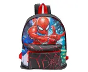 Spiderman Backpack with Front Zip Pocket