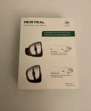 Microtouch Newtral Laser Mouse Silver USB Wired Large Ergonomic RIGHT HANDED NEW