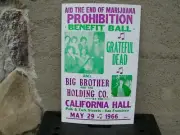 End of Marijuana Prohibition Benefit 1966 Concert Poster Greatful Dead 14x22 New