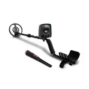 Weisshorn Black Metal Detector with Pinpointer
