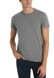 Kenneth Cole Men’s Dress Tee Shirt Gray Brand New Crew Neck