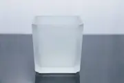 GGP 30 Bulk Pack Square Cube Frosted Glass 5Cm Tealight Candle Holder Festival Decor Wedding Propose Parties Holiday And Home Decor