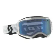 SCOTT Fury Snow Cross Goggles White/Black/Blue