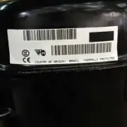 Refrigeration Compressor CAE2417Z For Tecumseh Black