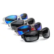 JUST GO Men's Polarized Lens Sports Sunglasses for Riding Baseball Running Golf