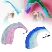 Belly Dance Streamer Poi Throw Ball Set for Dress Ups Holidays Stage Shows