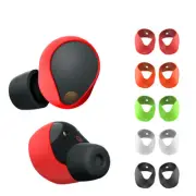 For Five Pairs of Silicone Ear Caps for Sony WF-1000XM5 Headphones Protective
