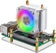 GeeekPi Fan Heatsink for Raspberry Pi 5, ICE Tower Cooler for Raspberry Pi 5, Heatsink for Raspberry Pi 5 with Cooling Fan for Pi 5 (Raspberry Pi 5 is NOT Included)