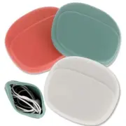 Silicone Headphone Organizer Data Cable Storage Case Mini Key Box Portable