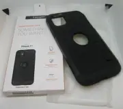 NCSEW Spigen IPHONE 11 Tough Armor Form Fit Slim Case Kickstand Black 76CS27439