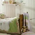 Cotton House Kids Lulu Ooh Ooh SINGLE Bed Coverlet Set. Quilted. Vintage/Retro
