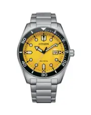 Citizen Gents Eco-Drive Bracelet SSWP WR100 Mens Watch AW1760-81Z