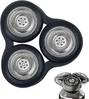 Durimi SH98/70 Replacement Heads for Philips Norelco Shavers Series S9xxx -Upgraded Double-Layer Blade Compatible with Shaver 9000