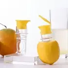 2pcs Plastic Lemon Filter Spiral Design Citrus Reamer Mini Lemon Juicer Orange
