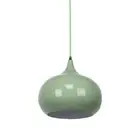 Mini Kirby Inverted Bowl Metal Pendant Light Lamp - Light Lamp Green