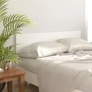 Bed Headboard White 160x1.5x80 cm Engineered Wood