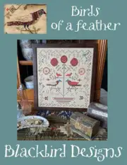 BLACKBIRD DESIGNS: BIRDS OF A FEATHER CROSS STITCH PATTERN