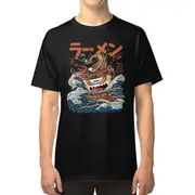The black Great Ramen T-shirt