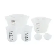 Diy Production Tool Silicone Measuring Cup with Scale Baking Measuring Cup Tool