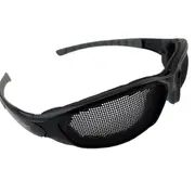 Hornet Mesh Safety Glasses with Positive Foam Seal - Medium Impact Protection