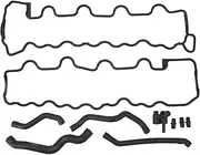 Brilluxa Breather Hose Connector Set, Crankcase Ventilation Tube Assembly Replacement Compatible with Benz C320 CLK320 CLK430 CLS500 E320 E55 AMG, Engine Vent Tube Fitting, Crankca