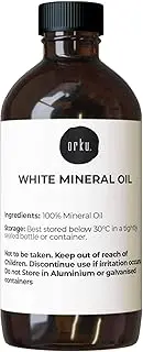 100ml White Mineral Oil - Liquid Paraffin Carrier for Essential Oils Skin Hair