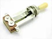 3 way Toggle Switch - Nickle Long Frame - for Les Paul® -Cream Switch Tip