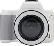 48MP 2K Digital Camera, for YouTube Vlogging Camera with 16X Digital Zoom, 2 Inch Display, Double Lens, Beauty Filters, OTG for Android Transfer, for Travel (Black) (White)