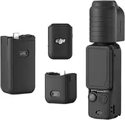 Buziba Silicone Protective Case Cover for DJI Osmo Pocket 3 Silicone Sleeve Protective Cover Handheld Gimbal Action Camera Accessories(Black)