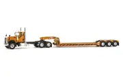 Caterpillar CT680 6x4 Truck w/ Rogers Lowboy Trailer - "YELLOW" - 1/50 - WSI