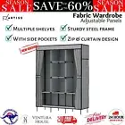 Artiss Clothes Wardrobe Closet Storage Large Portable Fabric Garment Organiser