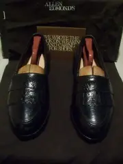 New 1st Quality Allen Edmonds Devonshire 7.5 D black pebble
