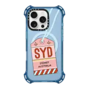 iPhone 16 Pro Bounce Case MagSafe Compatible Sydney Travel Tag