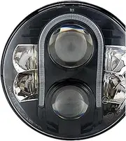 Led Light Compatible For Car Headlight Zhuohe Offroad Waterproof 7 Inch Round High Power Low Beam Led Moving Head Light(7 inch round black)