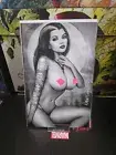 Zirty Girlz #2 Lily Munster Topless Tats Virgin Variant signed by Nathan Szerdy