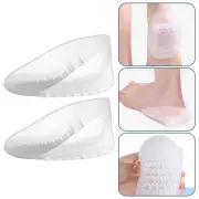 Heel Pad Men's Transparent Height Increasing Insole Cushion Pads for Boots