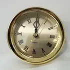 103MM Clock Insert for Quartz Clocks with Roman Numerals and Gold Color