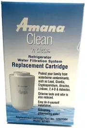 AMANA CLEAN N CLEAR REFRIGERATOR REPLACEMENT CARTRIDGE WF401