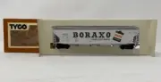 NEW!! Vintage TYCO - Boraxo 54' Covered Hopper Car #359B - HO Scale Model Trains