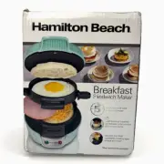 Sandwich Mint 25482, Customizable Breakfast Sandwich Maker with Egg Cooker Ring